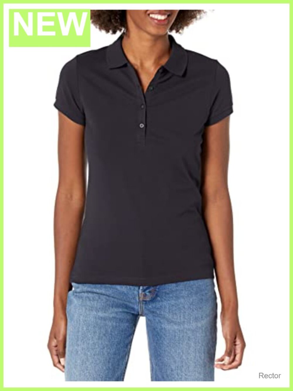 Nautica Uniform Short Sleeve Pique Polo Stretch Cotton